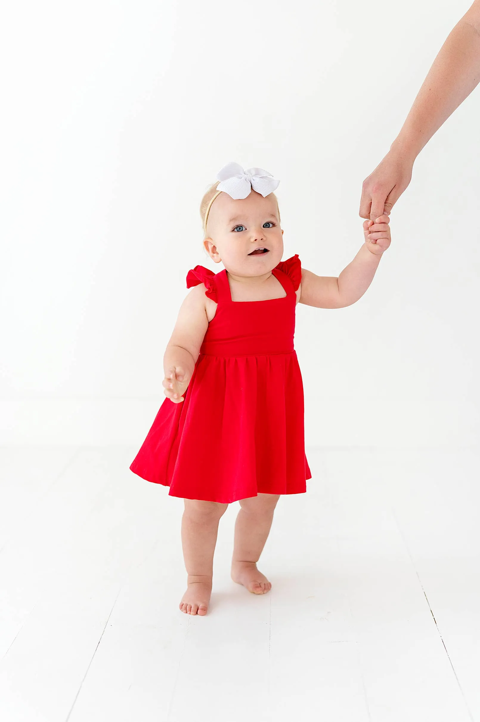 Rosita Dress in Scarlet | Pocket Twirl Dress