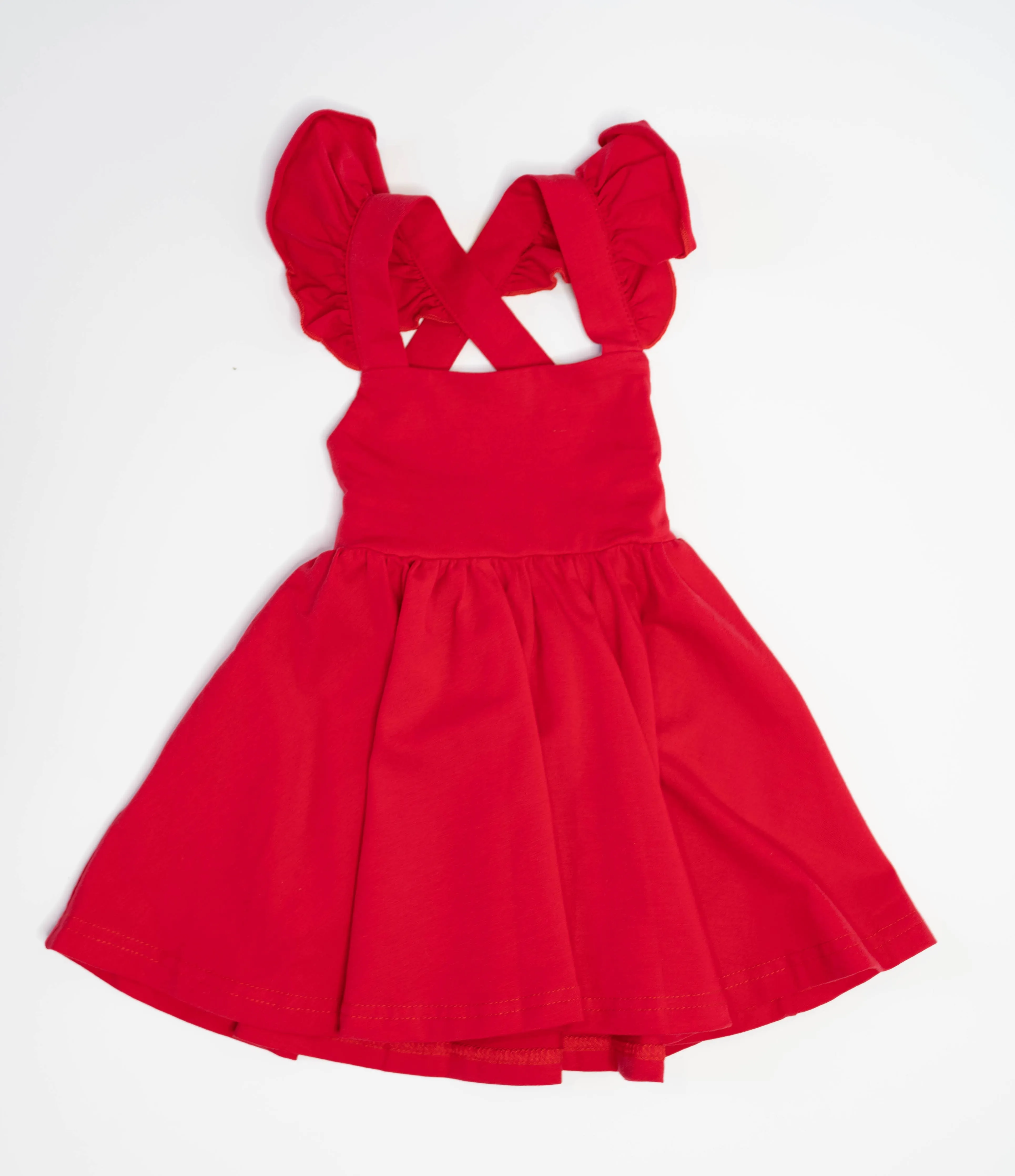 Rosita Dress in Scarlet | Pocket Twirl Dress