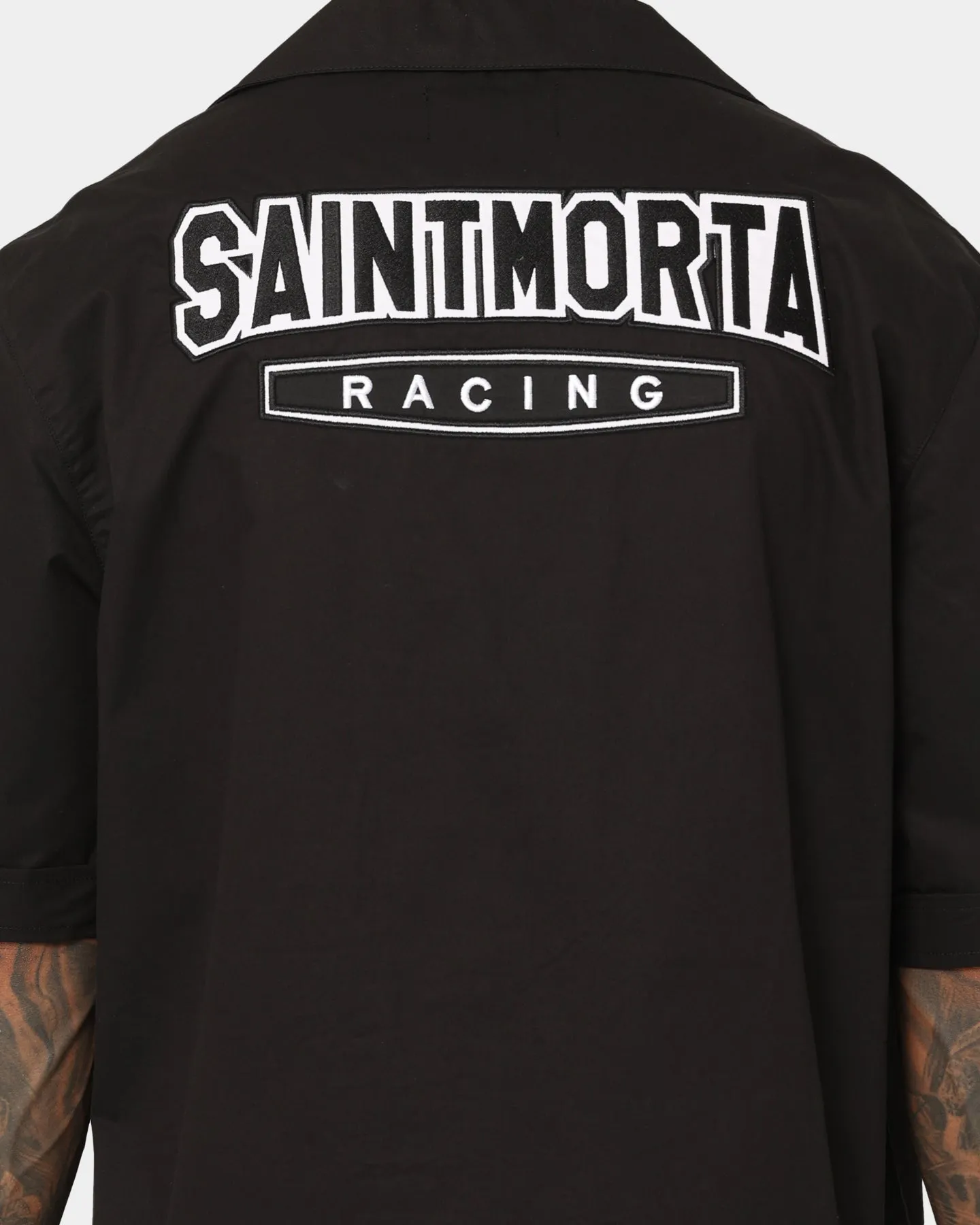 Saint Morta Pro Racing Mechanic Shirt Black