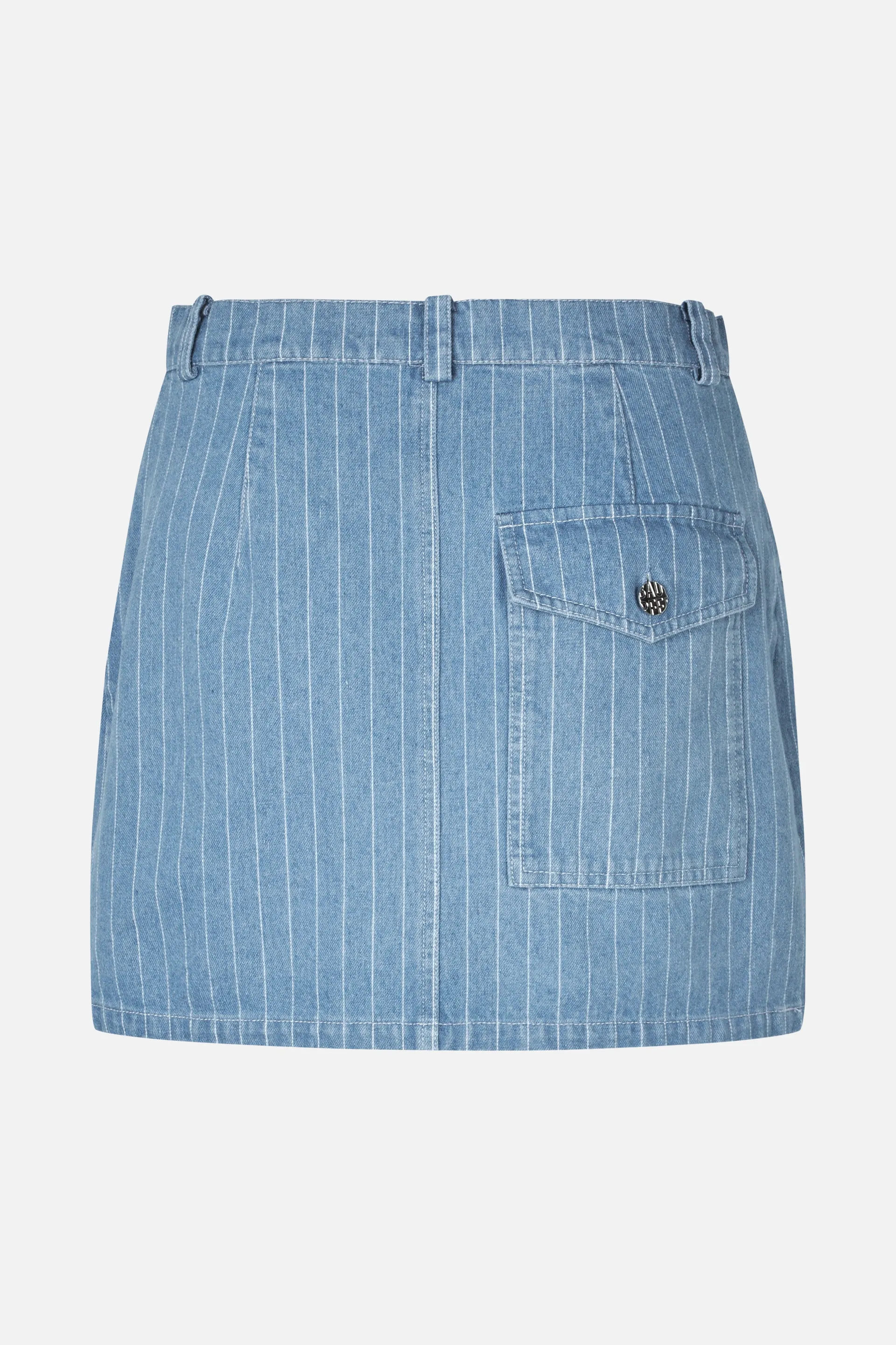 SALI | Blue Pinstripe Denim