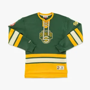 Seattle SuperSonics "S" Logo Lacer Crewneck
