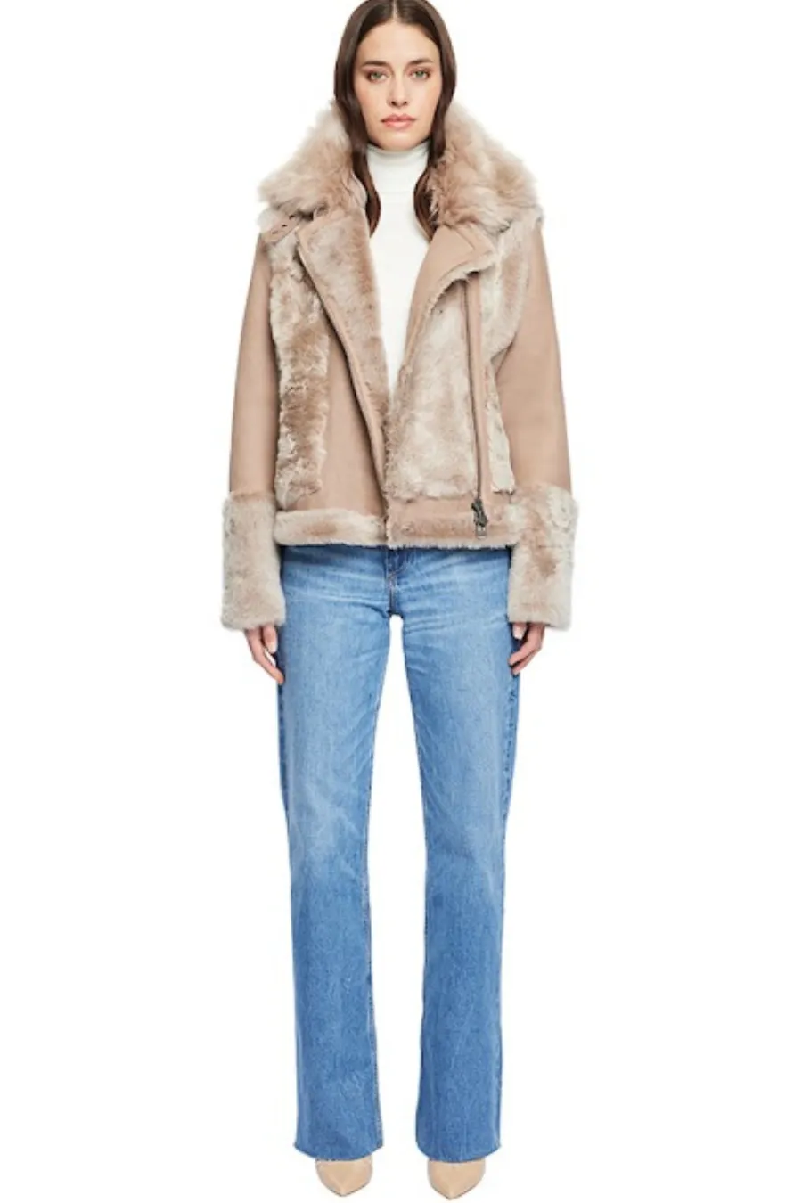 Soul  Jacket Natural Suede