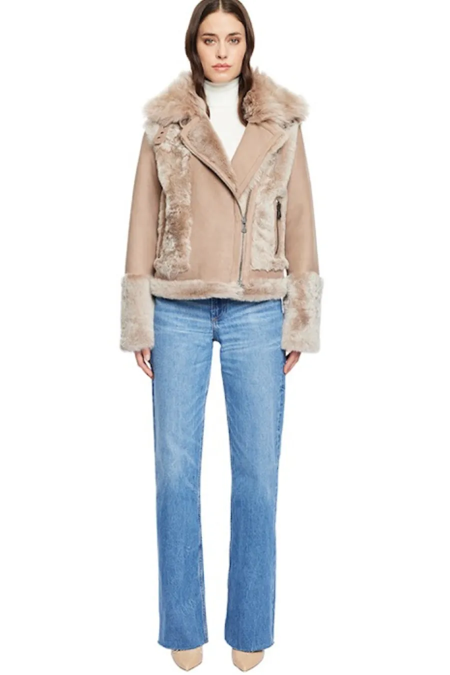 Soul  Jacket Natural Suede