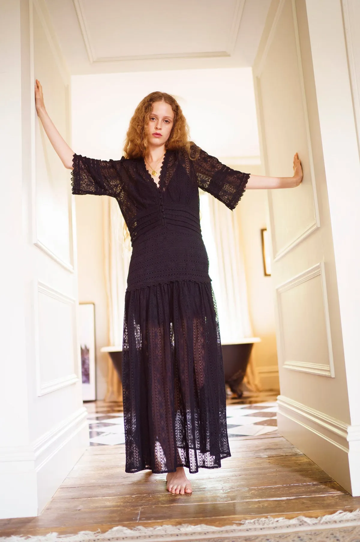 Starlette Dress Midnight Black