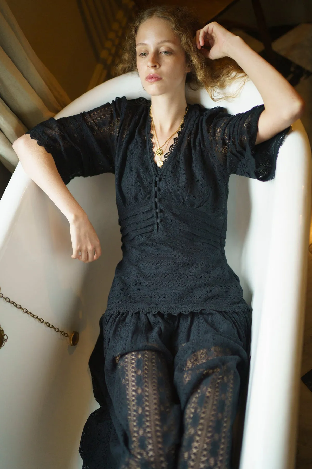 Starlette Dress Midnight Black