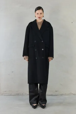 Teresa Wool Coat - Black