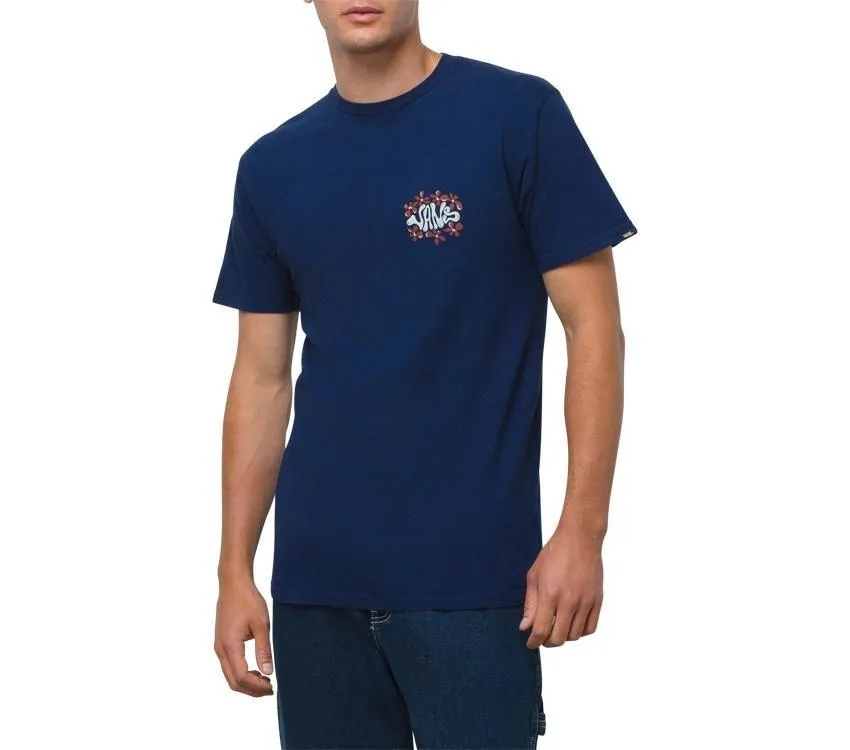 Vans Jazz Floral Vintage Tee Dress Blues