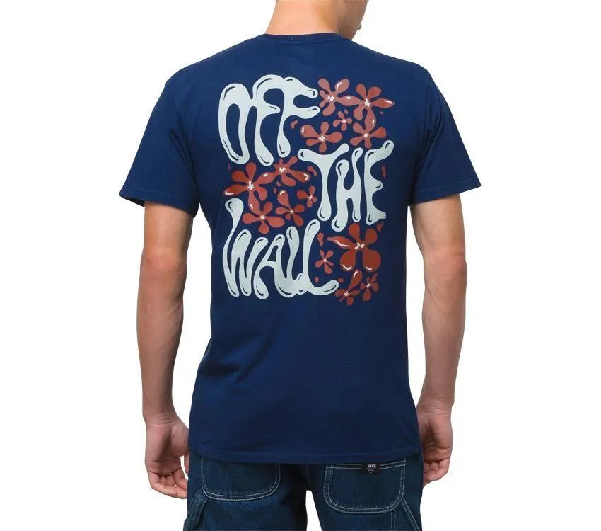 Vans Jazz Floral Vintage Tee Dress Blues