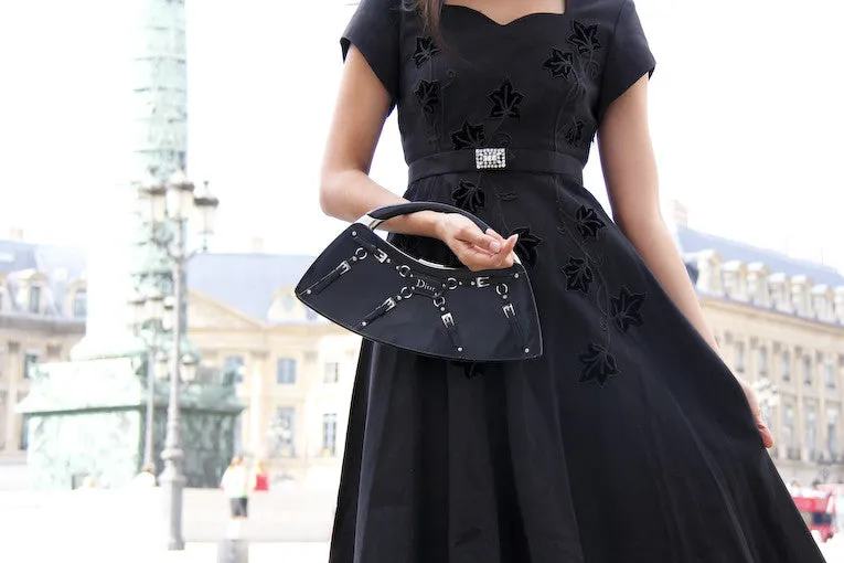 Vintage 60's Leaf Detail Dress