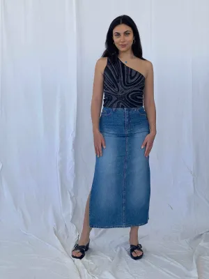 Vintage Bailey’s Point Denim Skirt