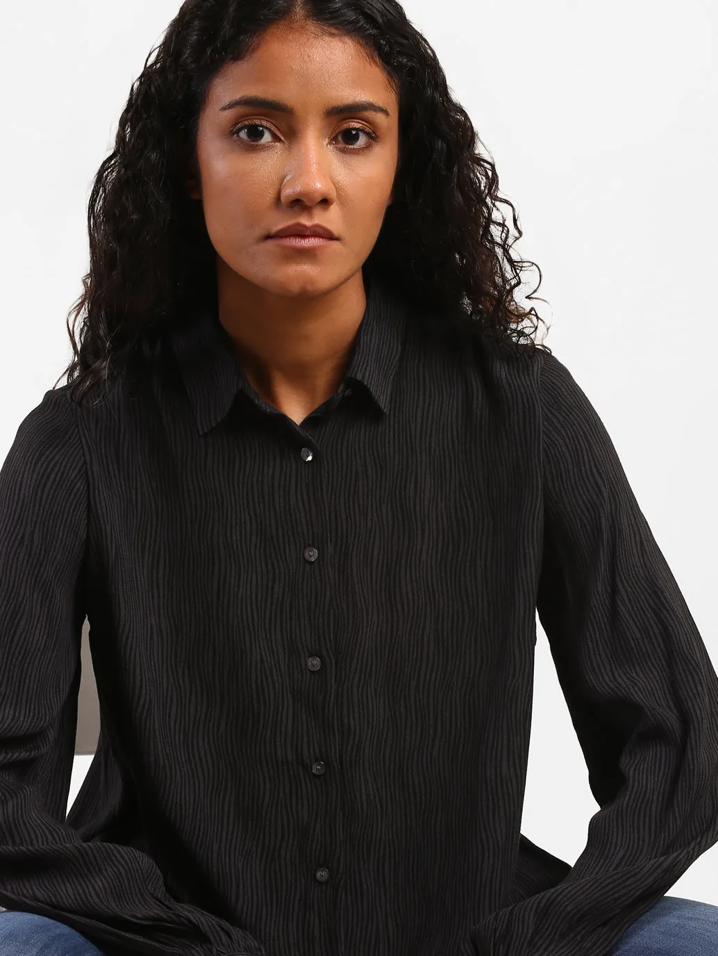 Women's Printed Relaxed Fit Shirt