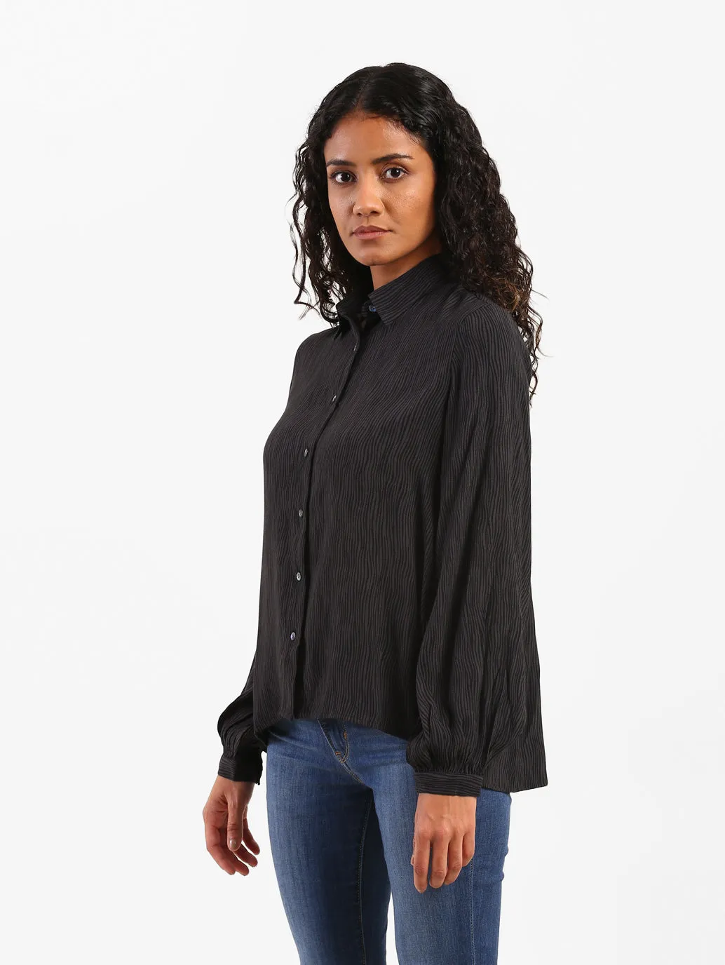 Women's Printed Relaxed Fit Shirt
