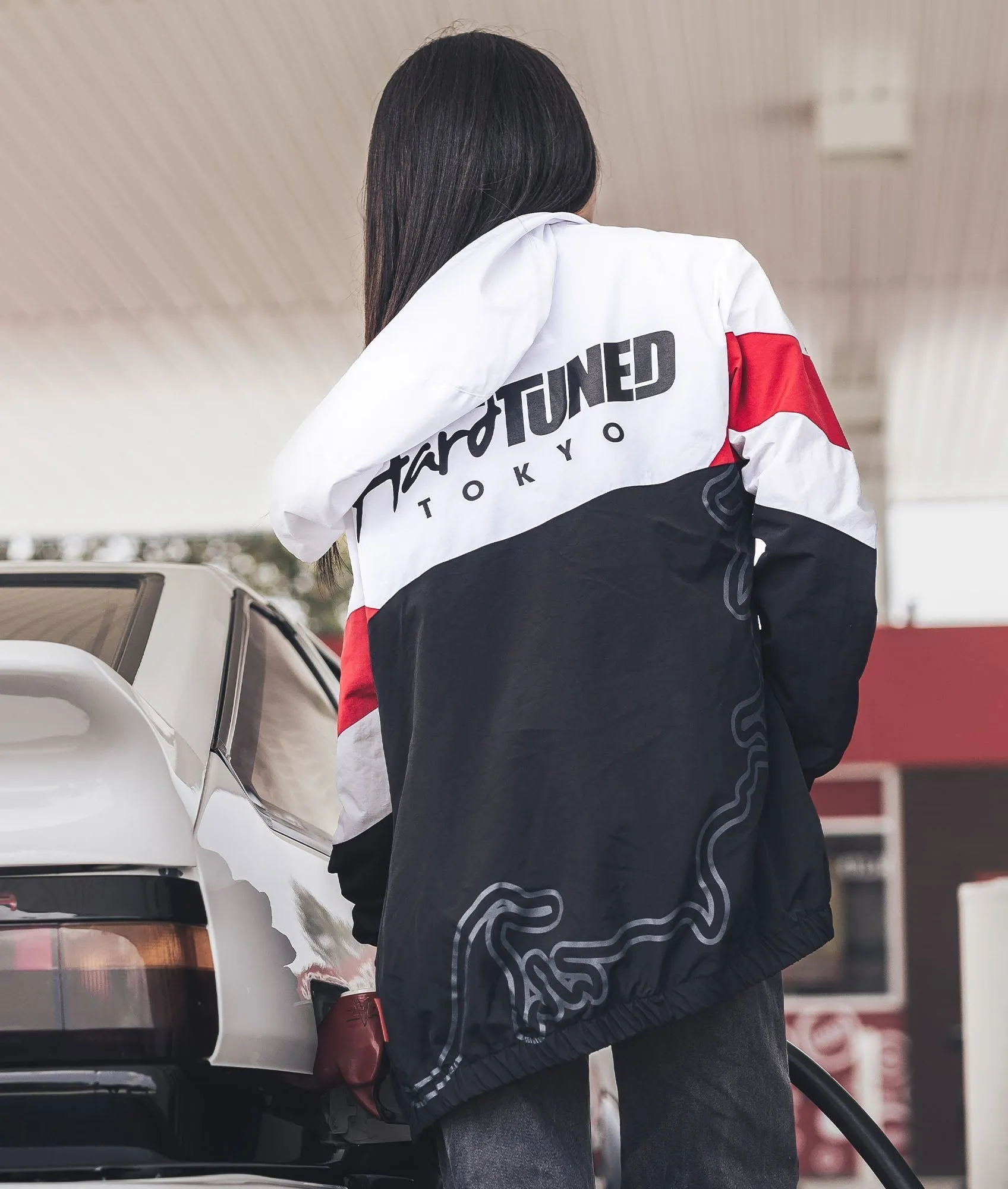 Womens Tokyo Retro Windbreaker