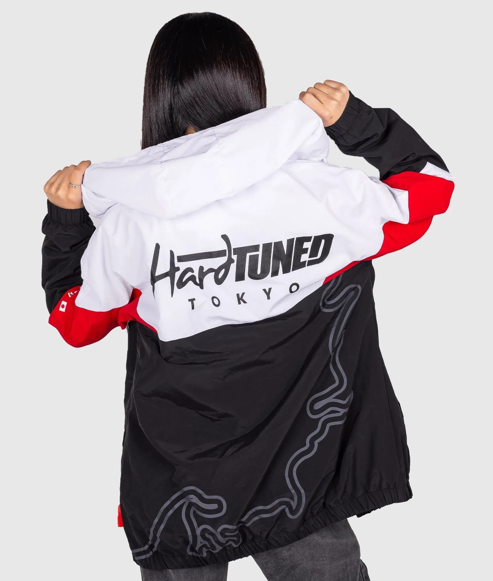 Womens Tokyo Retro Windbreaker